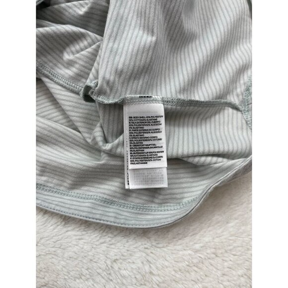 The North Face Dress Medium Sleeveless Gray Pockets Drawstring Waist Striped - Picture 5 of 7